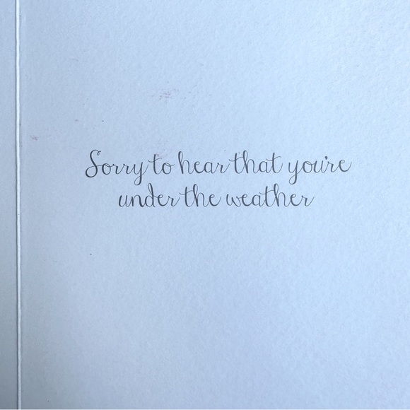 Feeling Under The Weather Card - Picture 7 of 10